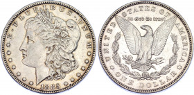 United States 1 Dollar 1885
KM# 110; Silver; "Morgan Dollar"; XF/AUNC