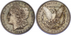 United States 1 Dollar 1896
KM# 110; Silver; "Morgan Dollar"; UNC