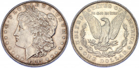 United States 1 Dollar 1897
KM# 110; Silver; "Morgan Dollar"; XF+