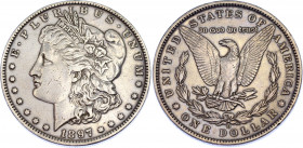 United States 1 Dollar 1897 O
KM# 110; Silver; "Morgan Dollar"; XF
