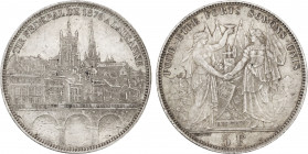 1876 Switzerland 5 Francs Confederation. KM-XS13. 25,00 g. Grade: AU/UNC