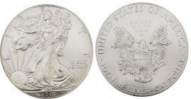 2015-W USA Dollar Eagle, West Point Mint. 31,10 g. Grade: PCGS MS70