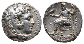 KINGS OF MACEDON. Alexander III ‘the Great’, 336-323 BC. Tetradrachm, Babylon, struck under Archon, Dokimos, or Seleukos I, circa 323-318/7. 
Obv: Hea...