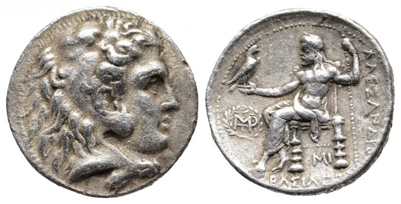 SELEUKID KINGDOM. Seleukos I Nikator (312-281 BC). Tetradrachm. Babylon I. In th...