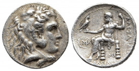 SELEUKID KINGDOM. Seleukos I Nikator (312-281 BC). Tetradrachm. Babylon I. In the name and types Alexander III 'the Great' of Macedon.
Obv: Head of He...