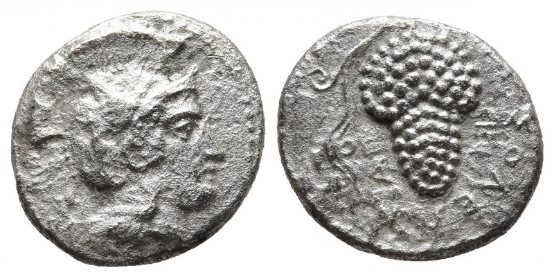 SOLOI. Cilicia. Ca. 385-350 B.C. AR Stater. 
Obv: Head of Athena right, wearing ...
