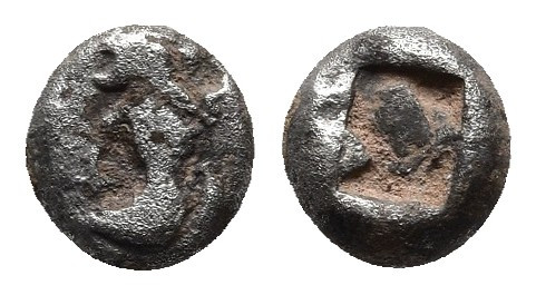 Kingdom of, Darius I, (510-486 B.C.) or later, silver obol or sixth siglos, issu...