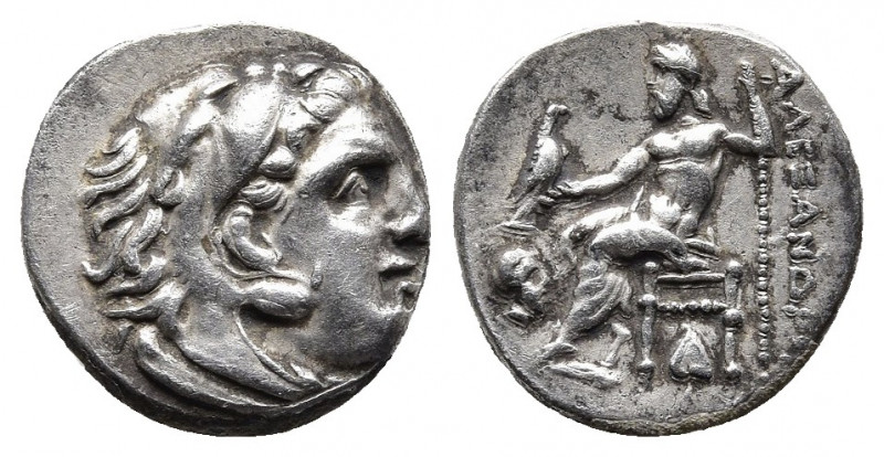 KINGS OF MACEDON. Alexander III ‘the Great’, 336-323 BC. Drachm, Abydos, struck ...