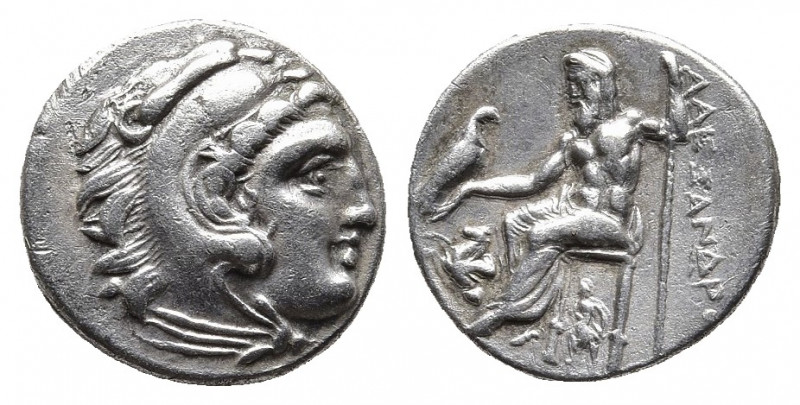 KINGS OF MACEDON. Alexander III ‘the Great’, 336-323 BC. Drachm, Lampsakos, stru...