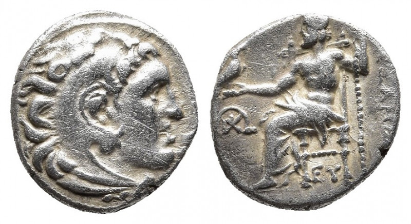 Caria, Mylasa AR Drachm. In the name and types of Alexander III. Circa 310-300 B...
