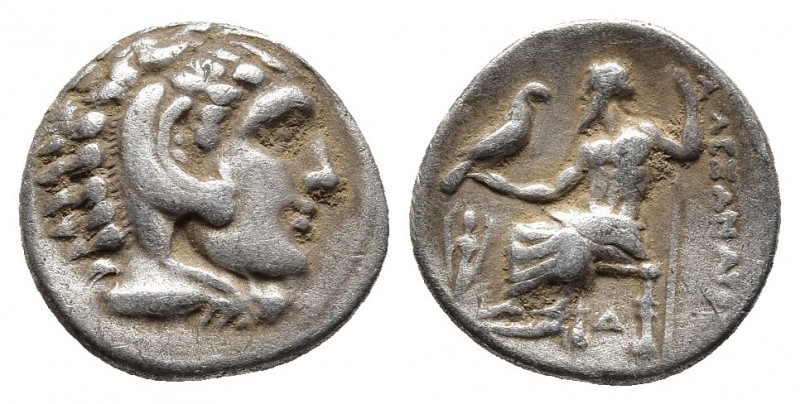 KINGS OF MACEDON. Alexander III ‘the Great’, 336-323 BC. Drachm. Lampsakos, stru...