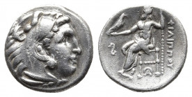 Kings of Macedon. Lampsakos. Philip III Arrhidaeus 323-317 BC. In the name and types of Alexander III.Struck under Leonnatos, Arrhidaios, or Antigonos...