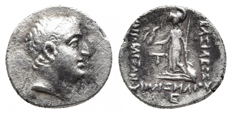 CAPPADOCIAN KINGDOM. Ariobarzanes I Philoromaeus (96-63 BC). AR drachm, Eusebeia...