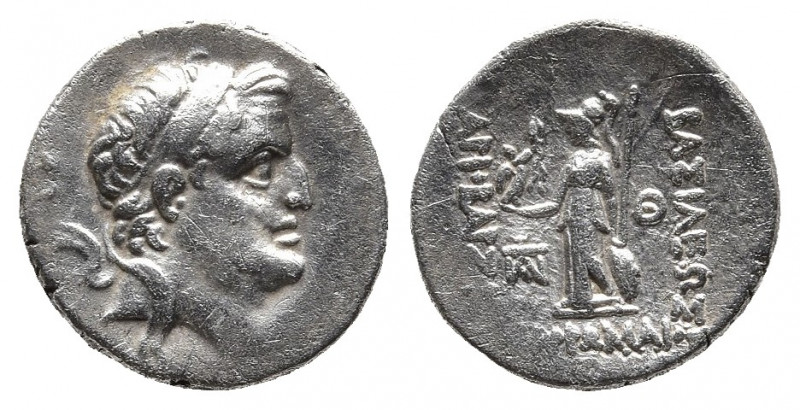 KINGS OF CAPPADOCIA. Ariobarzanes I Philoromaios (96-63 BC). Drachm. Mint A (Eus...