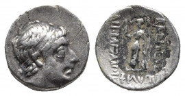 KINGS OF CAPPADOCIA. Ariobarzanes II Philopator, 63-52 BC. Drachm, Eusebeia under Mount Argaios, RY 8 = 56/5. 
Obv: Diademed head of Ariobarzanes II t...