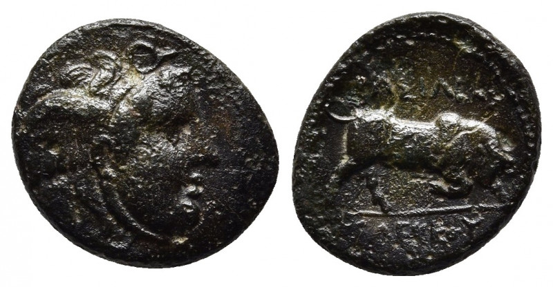 SELEUKID EMPIRE. Seleukos I Nikator. 312-281 BC. Æ. Antioch on the Orontes mint....