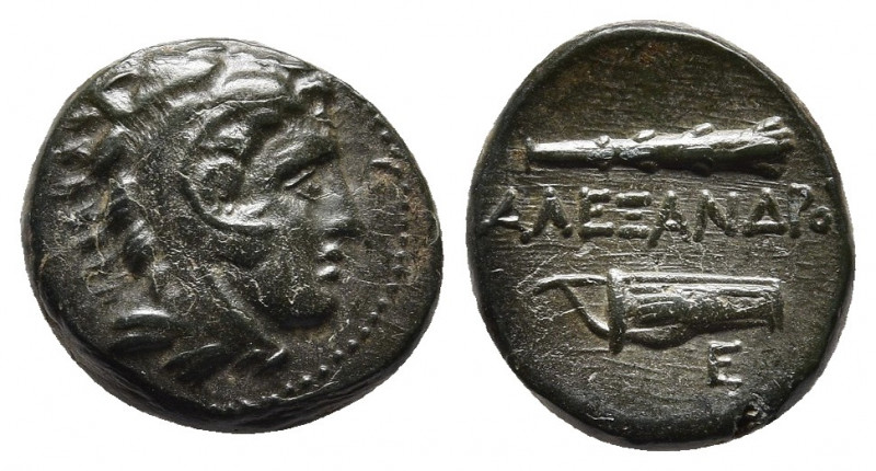 KINGS OF MACEDON. Alexander III ‘the Great’, 336-323 BC. AE Bronze, uncertain mi...