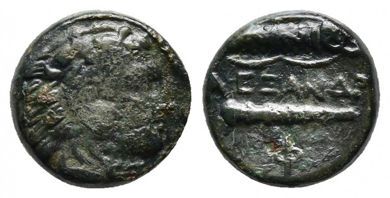 KINGS of MACEDON. Alexander III 'the Great'. 336-323 BC. Æ Unit. Uncertain mint ...