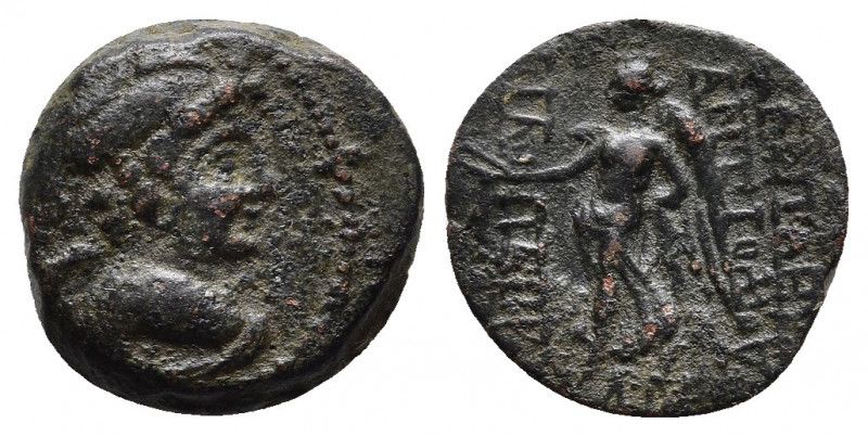 Seleukid Kingdom. Antiochos IX Eusebes Philopater (Kyzikenos). 114/3-95 B.C. AE ...