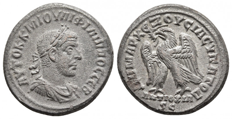 SYRIA, Seleucis and Pieria. Antioch. Philip I, 244-249. Tetradrachm Billon, 248-...