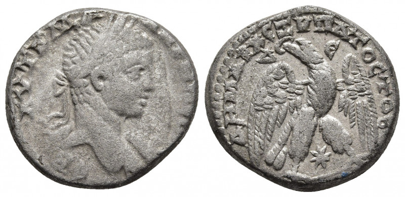 SYRIA, Seleucis and Pieria. Antioch. Elagabalus, 218-222. Tetradrachm Billon, 21...