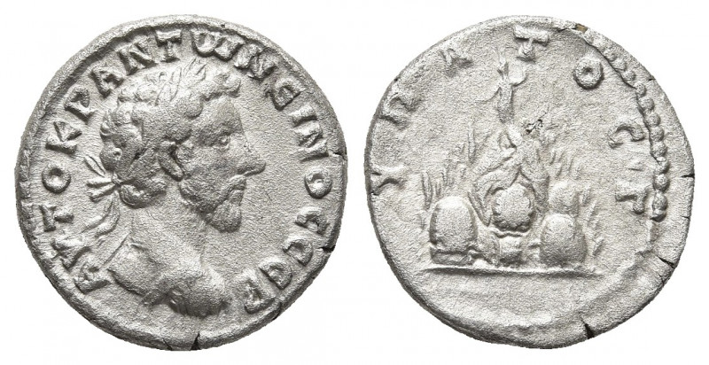 CAPPADOCIA. Caesaraea-Eusebia. Marcus Aurelius, 161-180. Didrachm. Silver, 161-1...