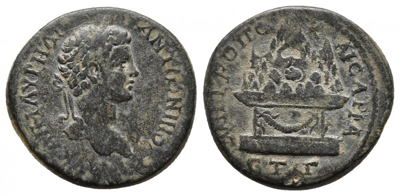 Caracalla Æ 28mm of Caesarea, Cappadocia. Dated RY 13 of S. Severus = AD 204/5. ...