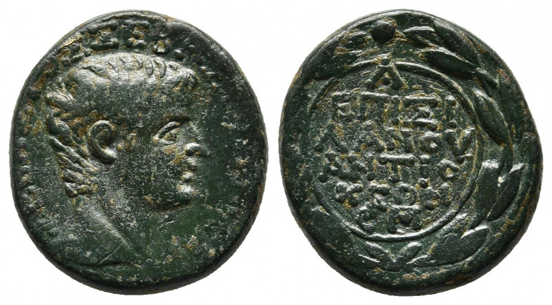 Seleucis and Pieria. Antioch. Tiberius AD 14-37. Q. Caecilius Metellus Creticus ...