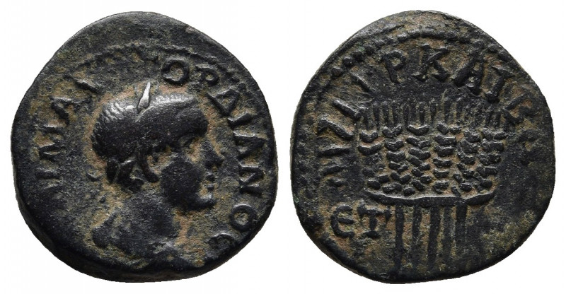 CAPPADOCIA. Caesarea. Gordian III (238-244). Ae. Dated RY 7 (243/4).
Obv: AV KAI...