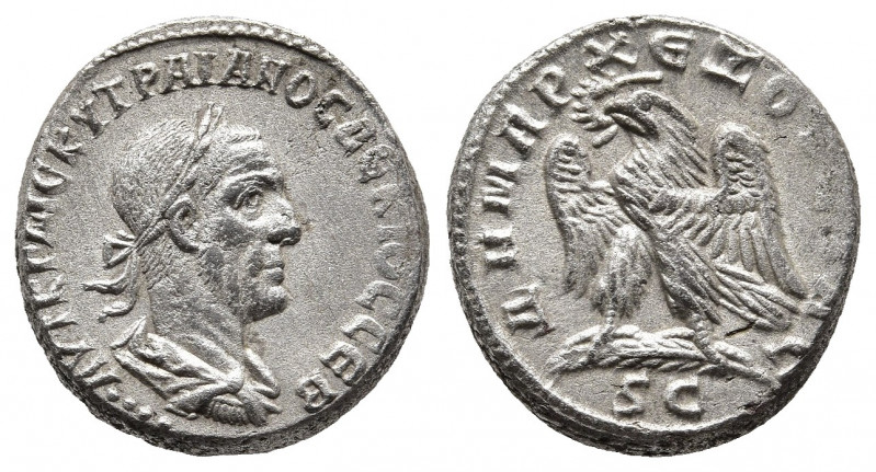 SYRIA, Seleucis and Pieria. Antioch. Trajan Decius, 249-251. Tetradrachm Billon....