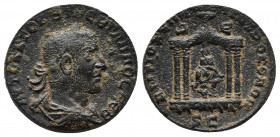 Seleucis and Pieria. Antioch. Trebonianus Gallus AD 251-253. Bronze Æ.
Obv: AVTOK K Γ OYIB TPEB ΓAΛΛOC CEB, laureate, draped, and cuirassed bust right...