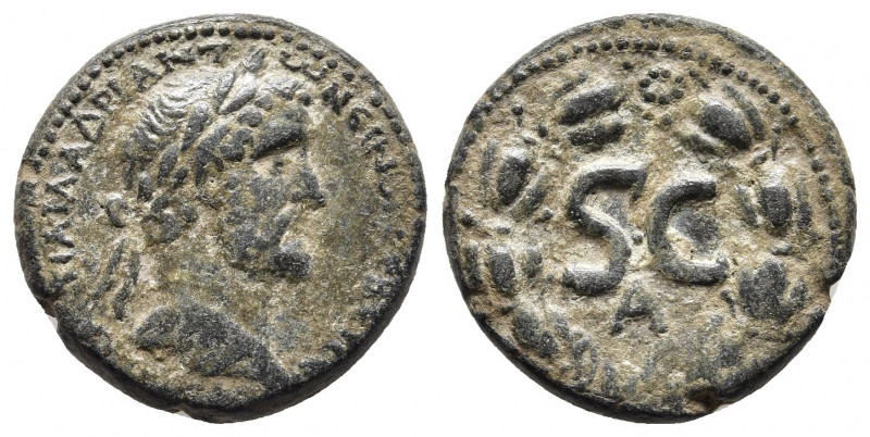 Seleucis and Pieria. Antioch. Antoninus Pius AD 138-161. Bronze Æ
Obv: ΑVΤΟ ΚΑΙ ...