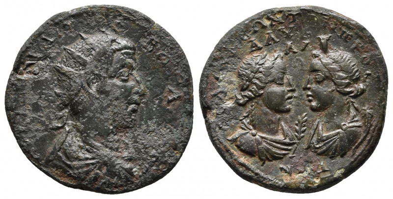 CILICIA. Seleucia ad Calycadnum. Trebonianus Gallus, 251-253. Bronze.
Obv: ΑΥ Κ ...