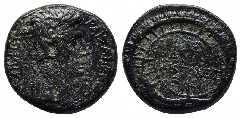 SYRIA, Seleucis and Pieria. Antioch. Augustus (27 BC-AD 14) AE CY 27 = 5/4 BC.
O...
