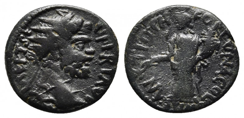 Septimius Severus Æ of Antioch, Pisidia. AD 193-211. 
Obv: L SEPT SEV PERT AVG I...