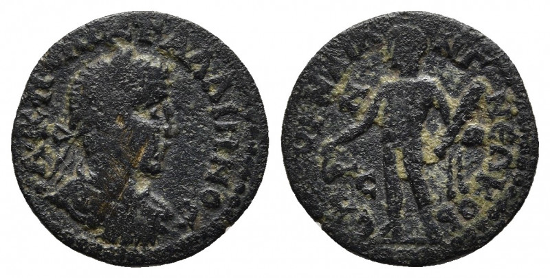 IONIA. Smyrna. Gallienus (253-268). Ae
Obv: A K ΠO ΛΙΚ ΓΑΛΛΙΗΝΟC. Laureate, drap...