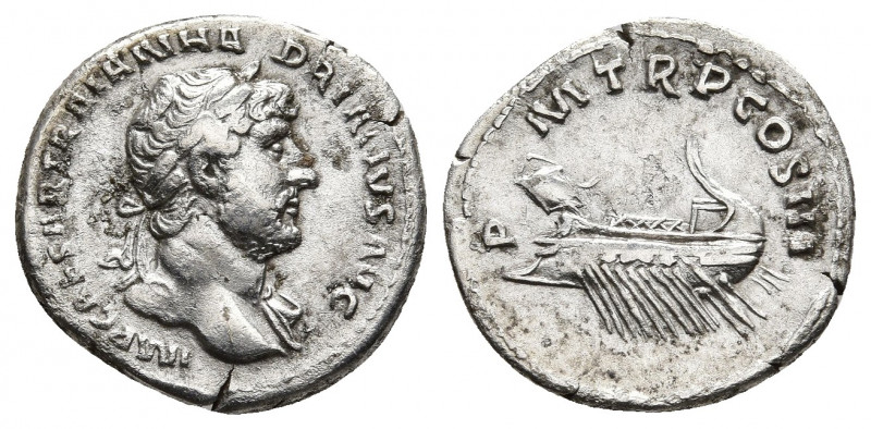 Hadrian, 117-138. Denarius. Silver. Rome, late 121-125. 
Obv: IMP CAESAR TRAIAN ...