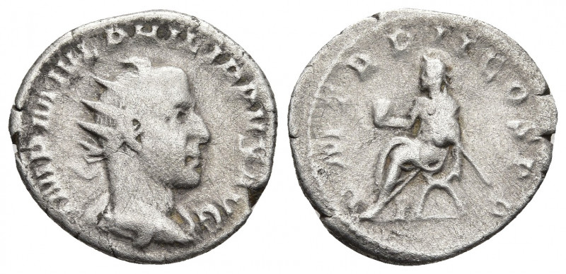PHILIP I 'THE ARAB' (244-249). Antoninianus. Rome.
Obv: IMP M IVL PHILIPPVS AVG....