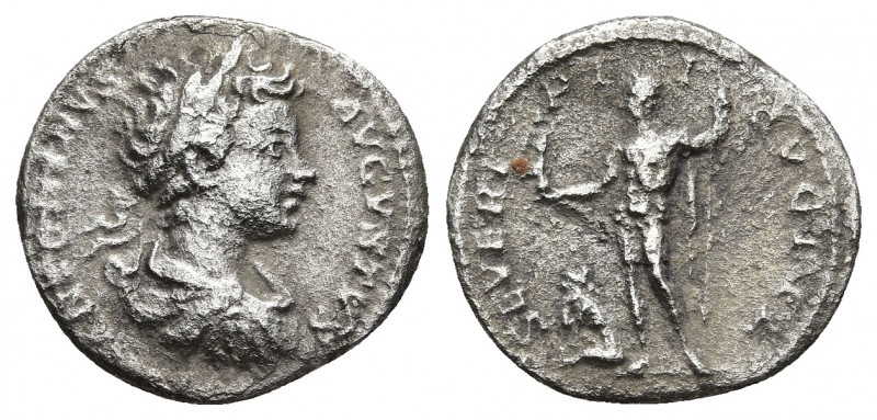 Caracalla, 198-217. Denarius. silver, Rome, 199-200. 
Obv: ANTONINVS AVGVSTVS La...