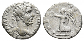 Septimius Severus. A.D. 193-211. AR denarius, Rome, A.D. 195/6. 
Obv: L SEPT SEV PERT AVG IMP VII, laureate head of Septimius Severus right.
Rev: ARAB...