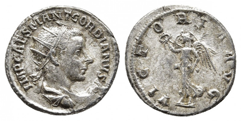 Gordian III, 238-244. Antoninianus, silver, Antiochia, 238-239. 
Obv: IMP CAES M...