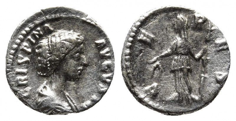 CRISPINA (Augusta, 178-182). Denarius. Rome.
Obv: CRISPINA AVGVSTA. Draped bust ...
