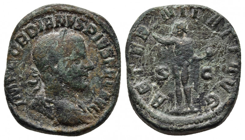 Gordianus III. (238-244 AD). AE Sestertius. Roma.
Obv: IMP GORDIANVS PIVS FEL AV...