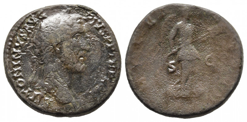 Antoninus Pius Æ Sestertius. Rome, AD 143-144. 
Obv: ANTONINVS AVG PIVS P P TR P...