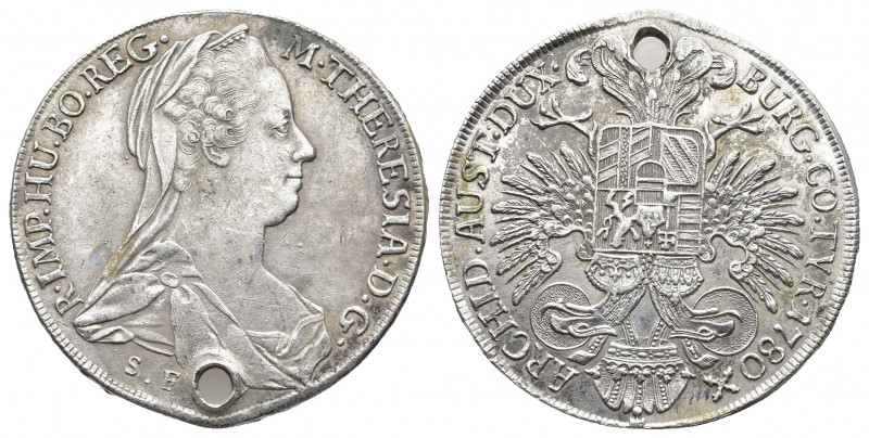 AUSTRIA. Holy Roman Empire. Maria Theresia, Empress, 1740-1780. Taler. Günzburg,...