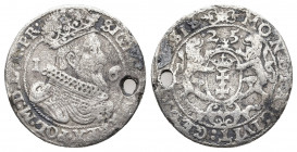 POLAND. Sigismund III Vasa (1587-1632). Ort (1625). Gdansk (Danzig).
Obv: SIGIS III D G REX POL M D L R PR. Crowned and armored bust right, wearing ru...