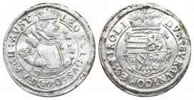 AUSTRIA. Leopold V (Archduke, 1619-1632). 10 Kreuzer (1627). Hall.
Obv: LEOPOLDVS D G ARCH AVSTRI. Crowned and armored half-length bust right, holding...