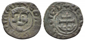 Armenia, Cilician Armenia. Hetoum II Æ Kardez. Sis Mint, circa AD 1289-1305. 'Heotum King of Armenians' in Armenian, crowned head facing / 'Struck in ...
