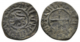 ARMENIA. LEVON II, 1270-1289. Kardez. Cross. 
Rv. Lion walking l. 
Bed. 1567-1569. 

Weight: 4.55 g.
Diameter: 21 mm.