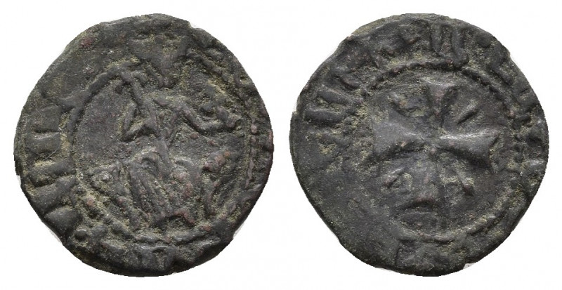 Armenian Kingdom, Cilician Armenia. Levon III. 1301-1307. AE kardez.
Levon seate...